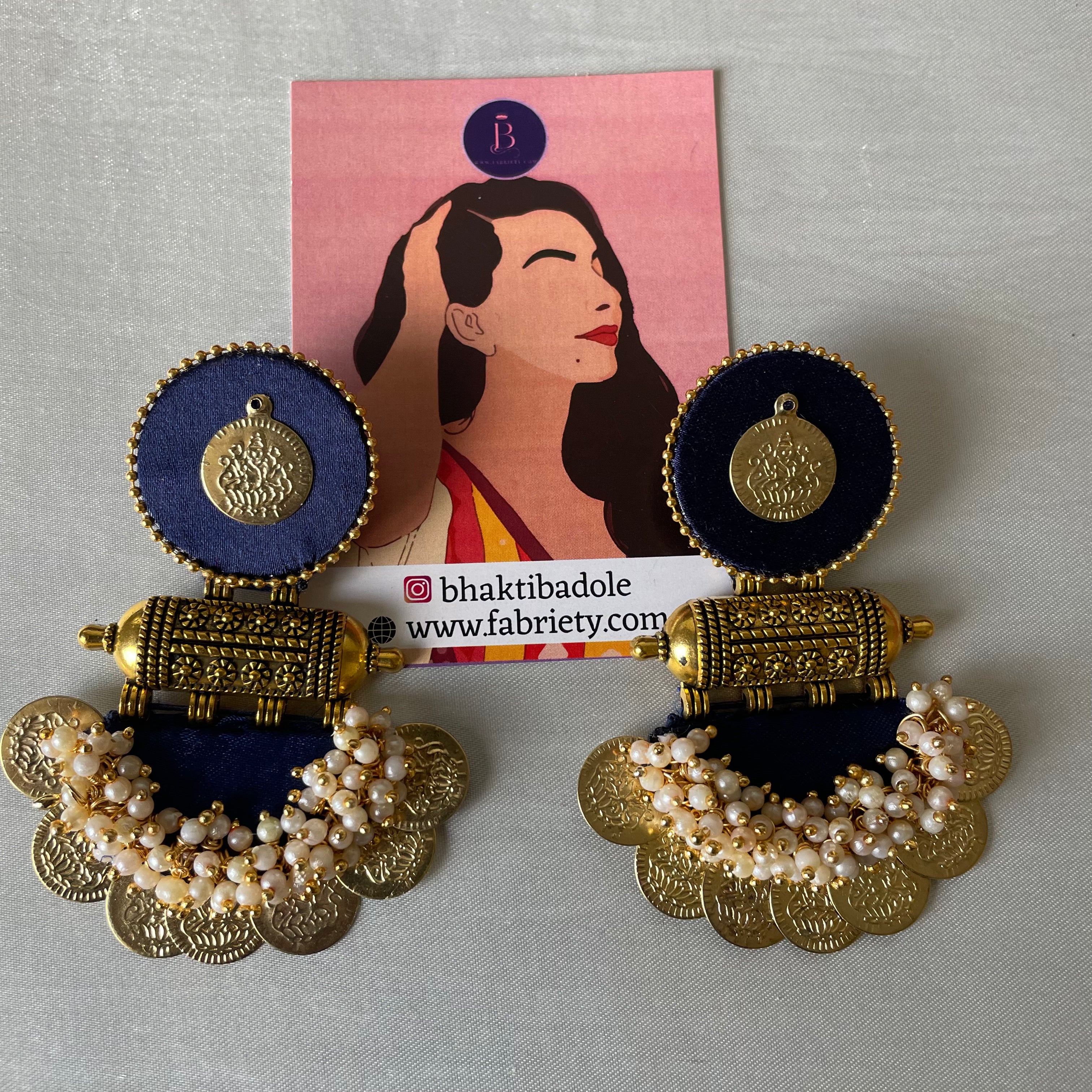 Circular Stud Tabiz Earrings