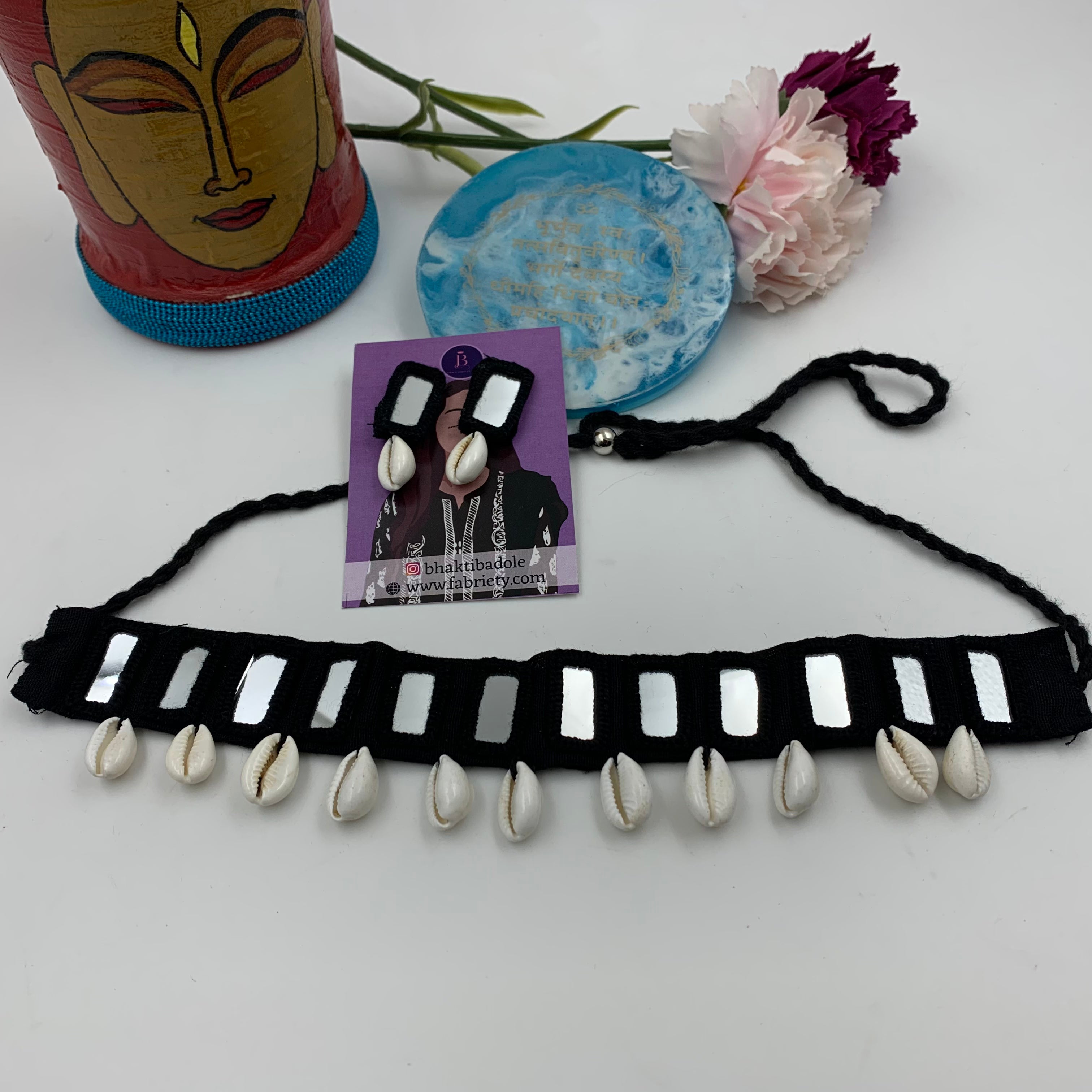 Mirror Choker Set- Rectangular