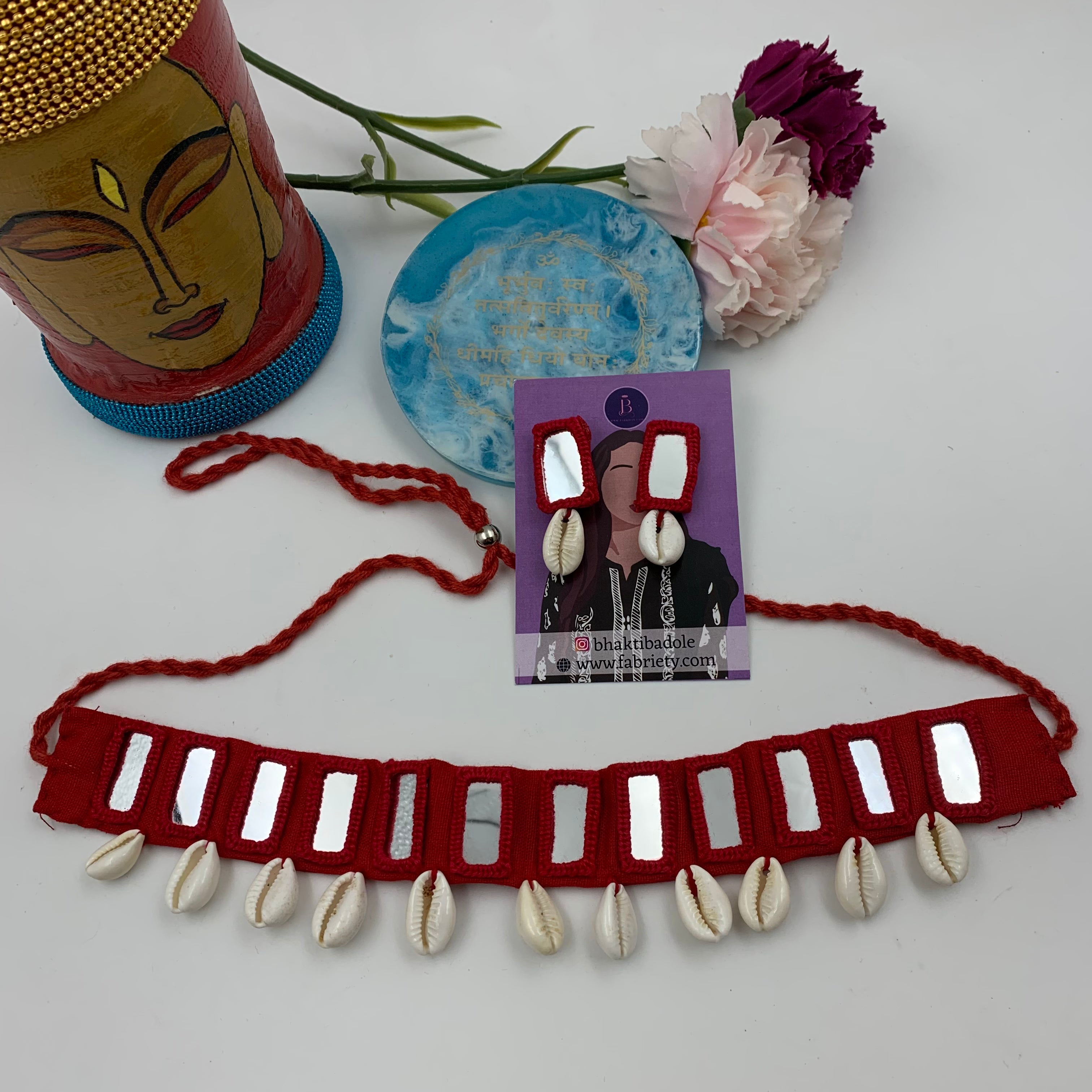 Mirror Choker Set- Rectangular