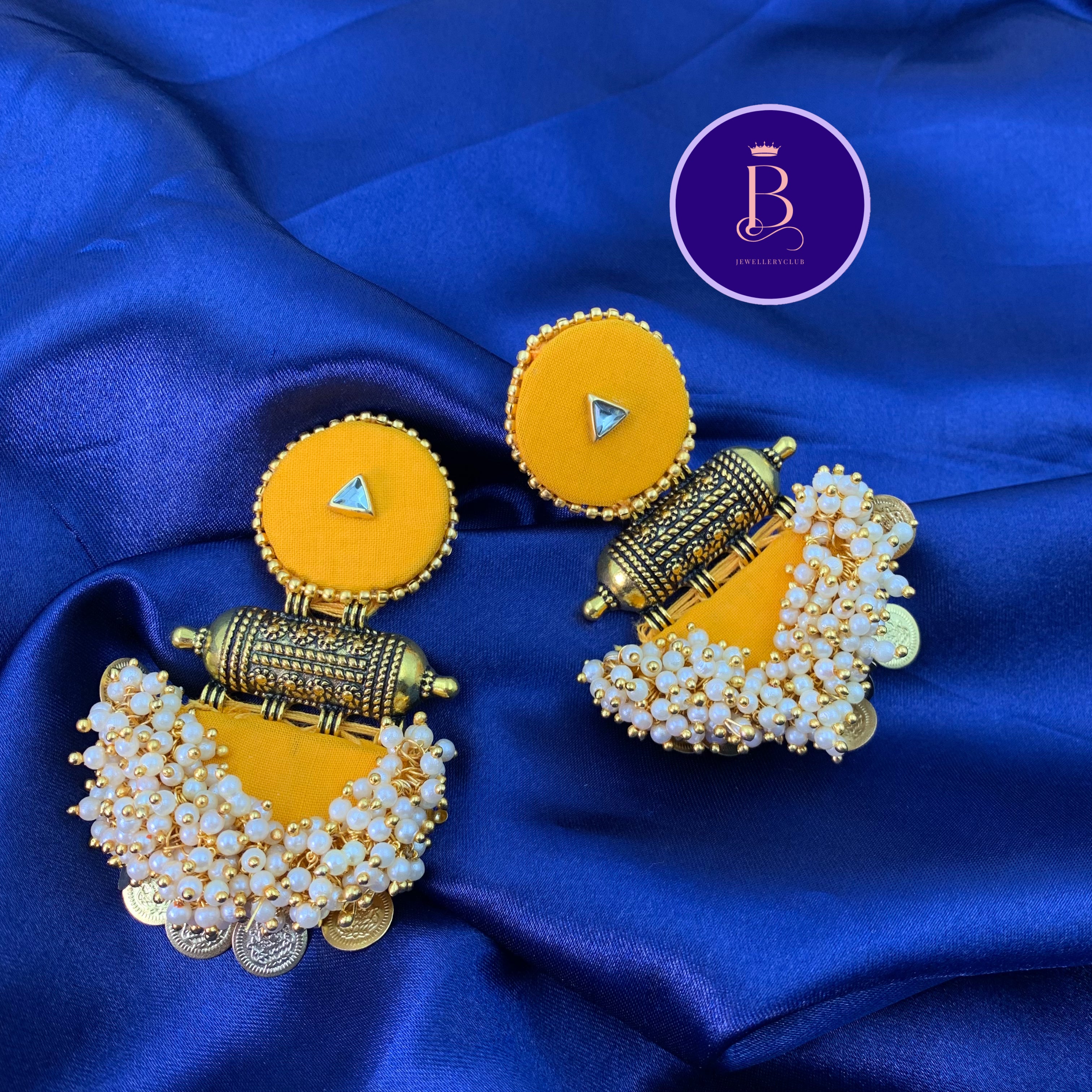 Circular Stud Tabiz Earrings